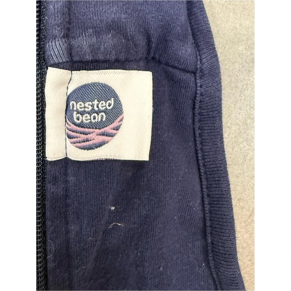 Nested Bean Zen Navy Blue Weighted Sleep Sack
